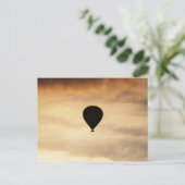 Ballon in Sky Briefkaart (Staand voorkant)