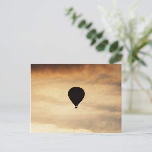 Ballon in Sky Briefkaart (Staand voorkant)