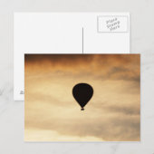 Ballon in Sky Briefkaart (Voorkant / Achterkant)