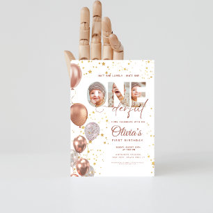 Ballon Is Ze Niet Ouderwets 1e Verjaardag 3 Foto Kaart