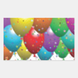 ballon_jarig_card_pas-r11e61ed9b9074290b rechthoekige sticker