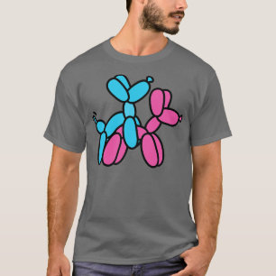 Ballon kunstenaar ballon twister paring honden bal t-shirt