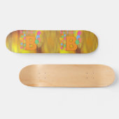 Ballon Letter B Skateboard (Horizontaal)