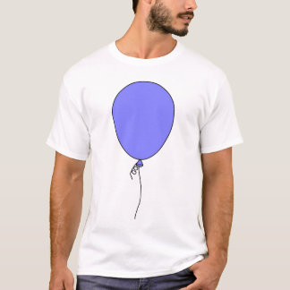 Ballon (lichtblauw) t-shirt