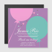 Ballon Magnet van de Planner van de Partij (Voorkant / Achterkant)