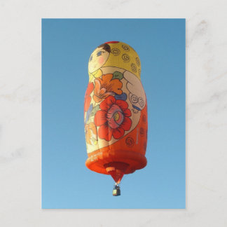 ballon Matroesjka Briefkaart