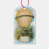  ballon met Mistletoe en Holly Cadeaulabel (Voorkant)