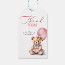 Ballon minimalistisch modern Baby shower dank u