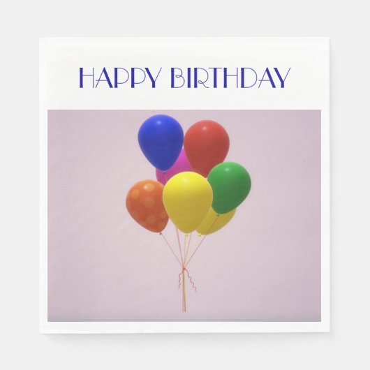 ballon Napkins Servet (Voorkant)