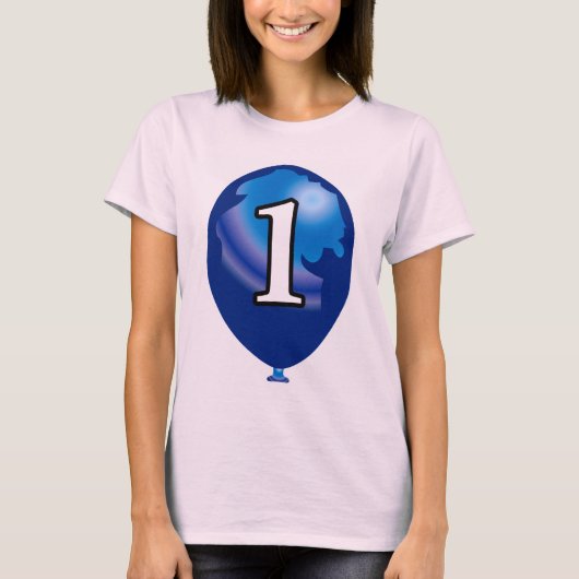 Ballon nummer 1 t-shirt (Voorkant)