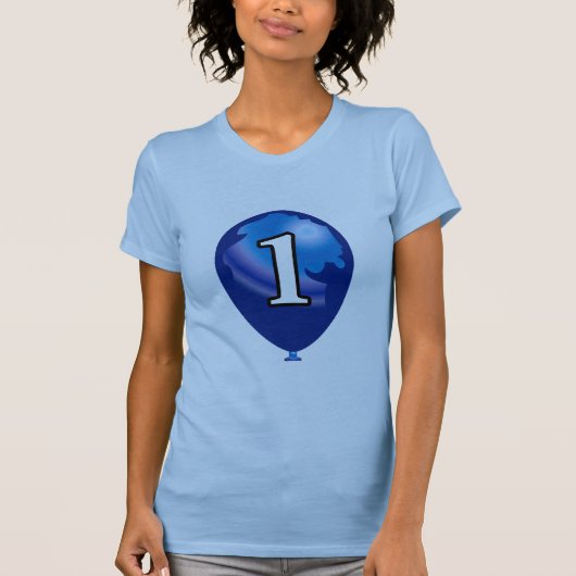 Ballon nummer 1 t-shirt (Voorkant)