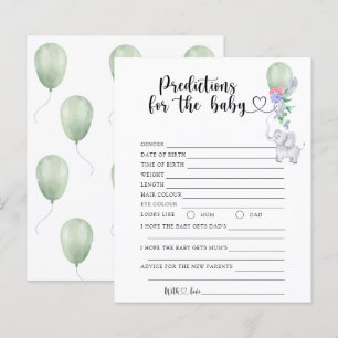 Ballon & Olifant - baby voorspellingen en advies