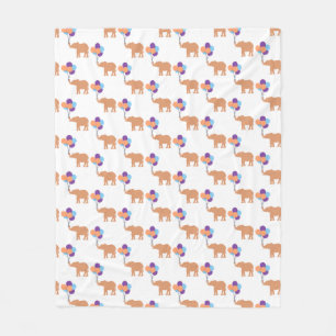 Ballon Olifant Fleece Deken