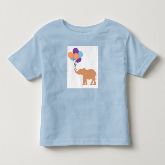Ballon Olifant Kinder Shirts (Voorkant)