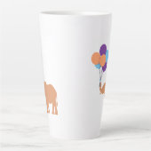 Ballon Olifant Latte Mok (Voorkant)