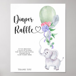 Ballon & Olifant luierspel poster