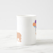 Ballon Olifant Porselein Kop (Voorkant)