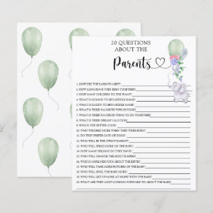 Ballon & Olifant spellen over de ouders