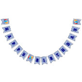 ballon op Happy Birthday Vlaggetjes (Alle)