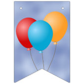 ballon op Happy Birthday Vlaggetjes (Eerste vlag)