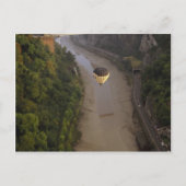 Ballon over Avon Gorge, Bristol, Engeland Briefkaart (Voorkant)