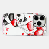 Ballon Panda Liefde in de lucht Case-Mate iPhone Case (Achterkant (horizontaal))