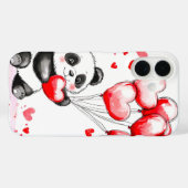 Ballon Panda Liefde in de lucht Case-Mate iPhone Case (Achterkant (horizontaal))