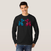 Ballon poedel sculptuur t-shirt (Voorkant volledig)