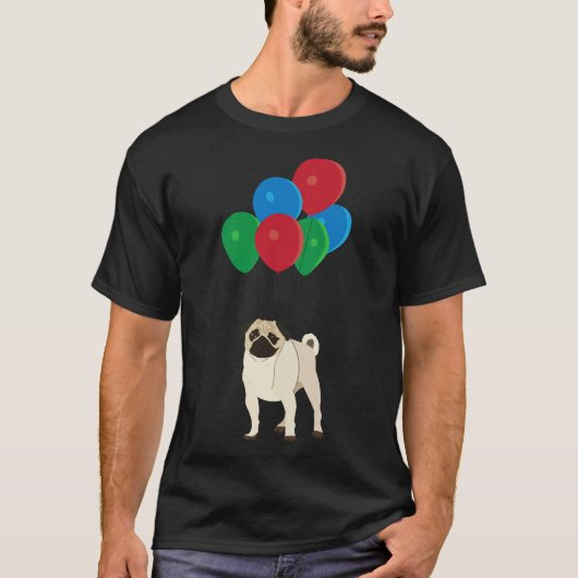 Ballon Pug 585 T-shirt (Voorkant)