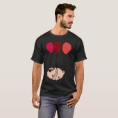 Ballon Pug T-shirt (Voorkant volledig)