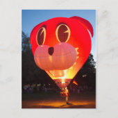 Ballon Rabbit Briefkaart (Voorkant)