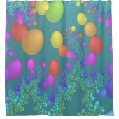 Ballon Release Shower Curtain Douchegordijn (Voorkant)