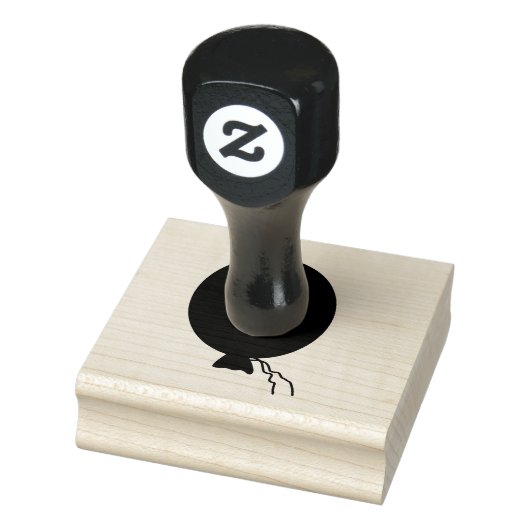 Ballon Rubber Stamp Rubberstempel (Stempel)