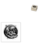 ballon rubberstempel (Gestempeld)