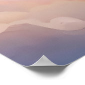 ballon schilderen hete lucht kleurrijke cloud wate poster (Hoek)