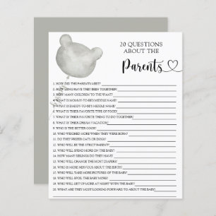 Ballon Silver Beer spelletjes over ouders