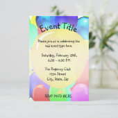 ballon-Sjabloon Kaart (Staand voorkant)