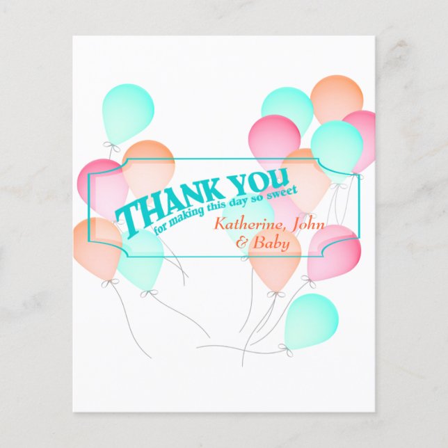 Ballon Snoep Bar — Wrapper Favor (Voorkant)