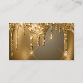 Ballon Sparkle Bronze Party Glitz Diaper Raffles Informatiekaartje (Achterkant)