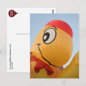 Ballon special-1 briefkaart (Voorkant / Achterkant)