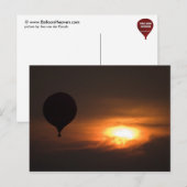 Ballon special-2 briefkaart (Voorkant / Achterkant)