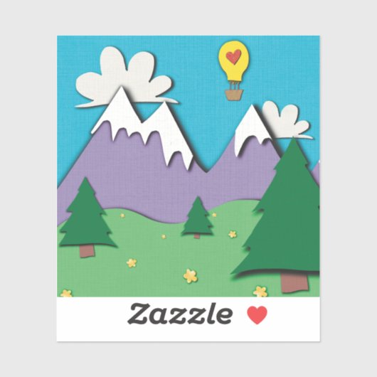 ballon sticker (Vel)