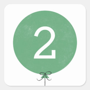 Ballon Sticker - Clover
