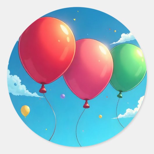 Ballon Stickers (Voorkant)