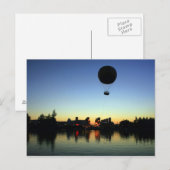Ballon Sunset Briefkaart (Voorkant / Achterkant)