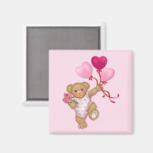 Ballon Teddy Magneet (Voorkant / Achterkant)
