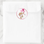 Ballon Teddy Ronde Sticker (Tas)