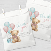 Ballon Teddybeer Baby Shower