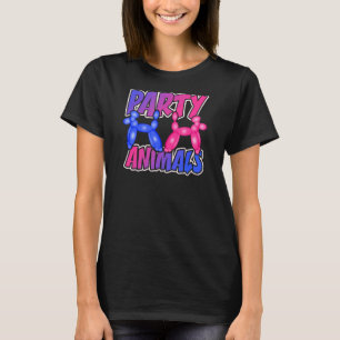 Ballon Twister Party Animal Ballonpartij T-shirt