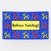 Ballon Twisting! Spandoek (Horizontaal)